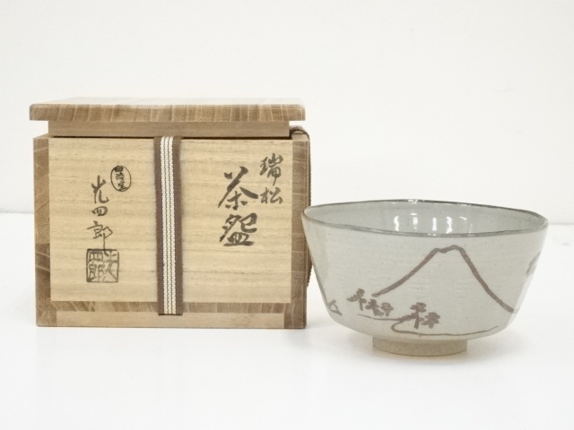 JAPANESE TEA CEREMONY / TEA BOWL CHAWAN / IRON PAINTING 